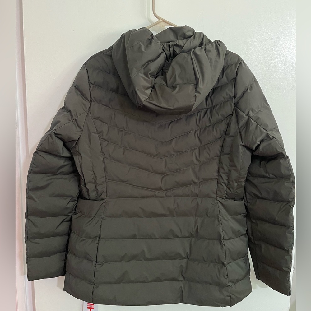 NWT Women’s Large 32 Degrees 4 Way Stretch Hooded Puffer Coat Jacket L - Picture 2 of 6